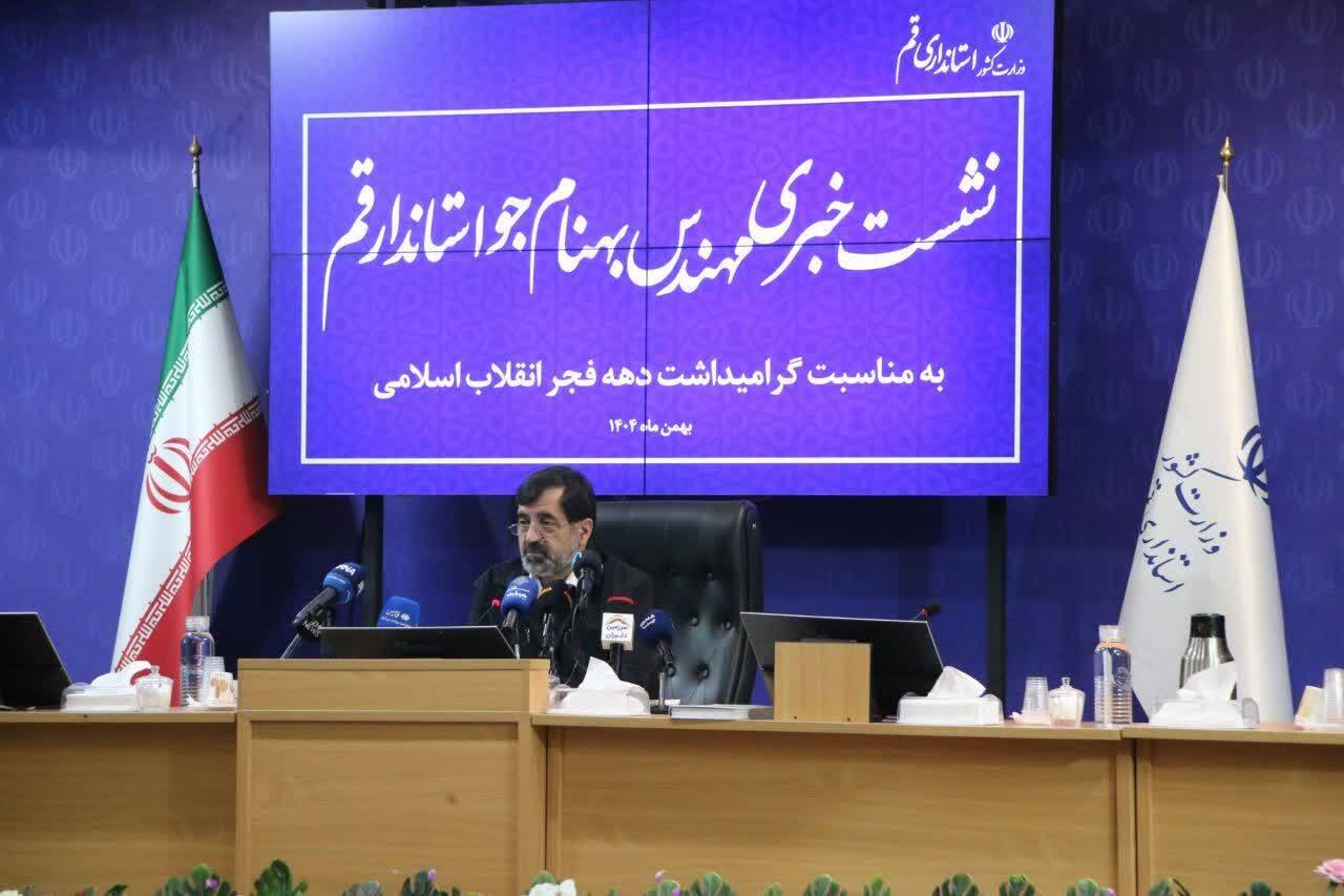 ۱۵۰ پروژه عمرانی با اعتباری بالغ بر ۳۴ همت در استان قم افتتاح شد